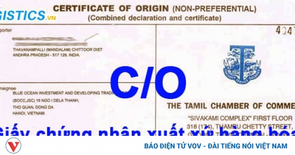 Giả mạo hồ sơ sẽ bị thu hồi Văn bản chấp thuận tự chứng nhận xuất xứ hàng hóa